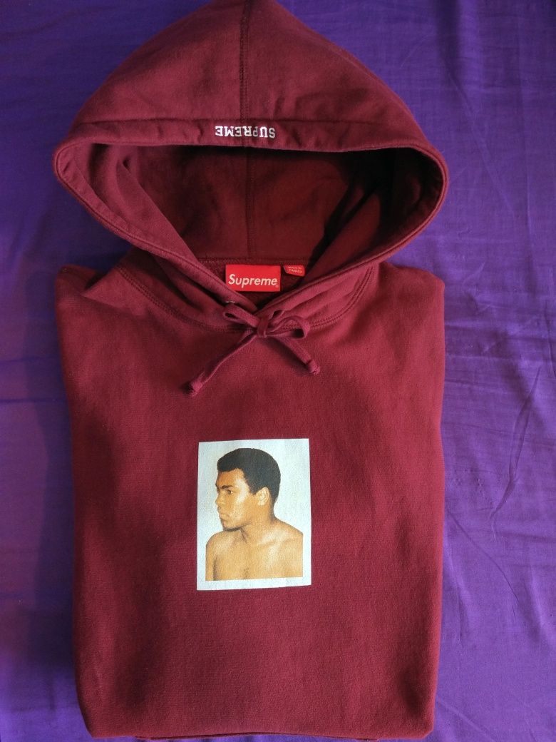 Supreme Muhammad Ali x Andy Warhol hoodie