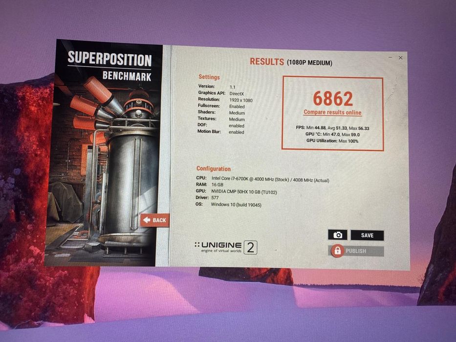 Видеокарта  майнинг NVIDIA CMP 50HX MINER 10240MB как новая ОБМЕН