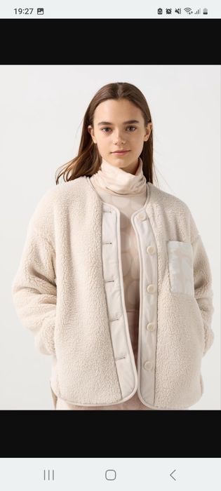 Курка кардиган флиска тедди Uniqlo M-L,новаяL