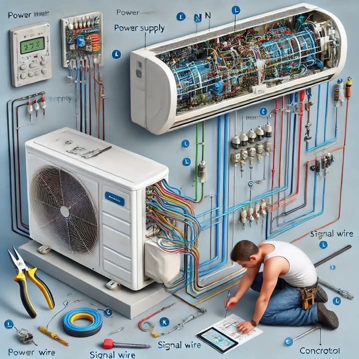 Instalação e reparação de A/c