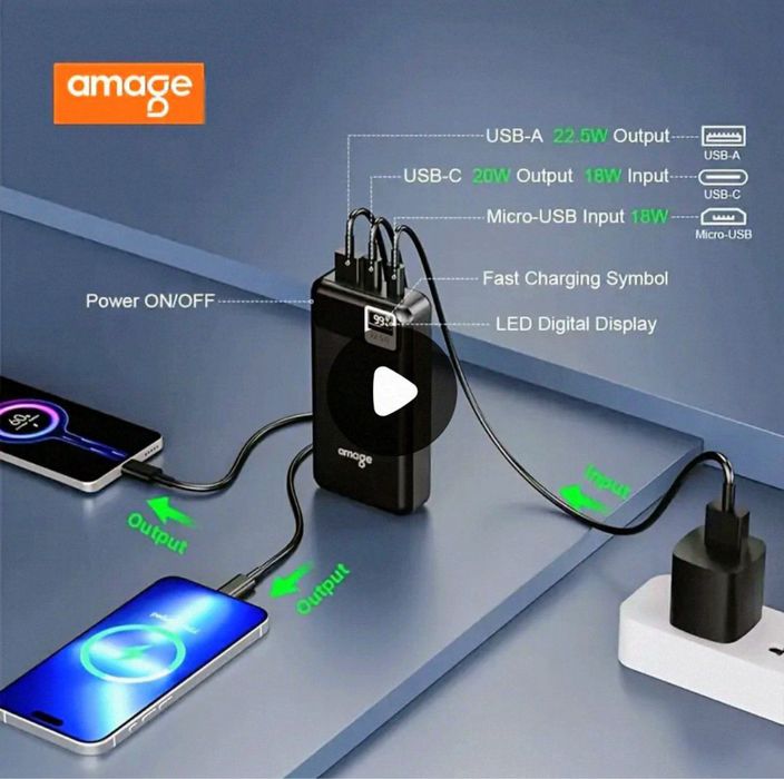 ‼️Павербанк Amage L2302‼️