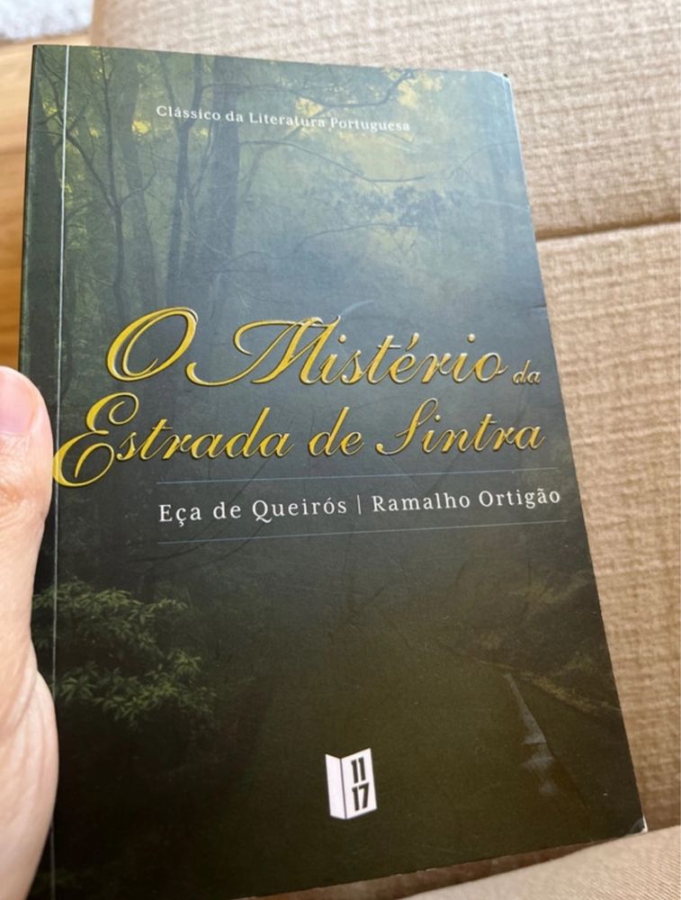 Livro os Mistérios da Estrada de Sintra - Eça de Queirós e Ramalho