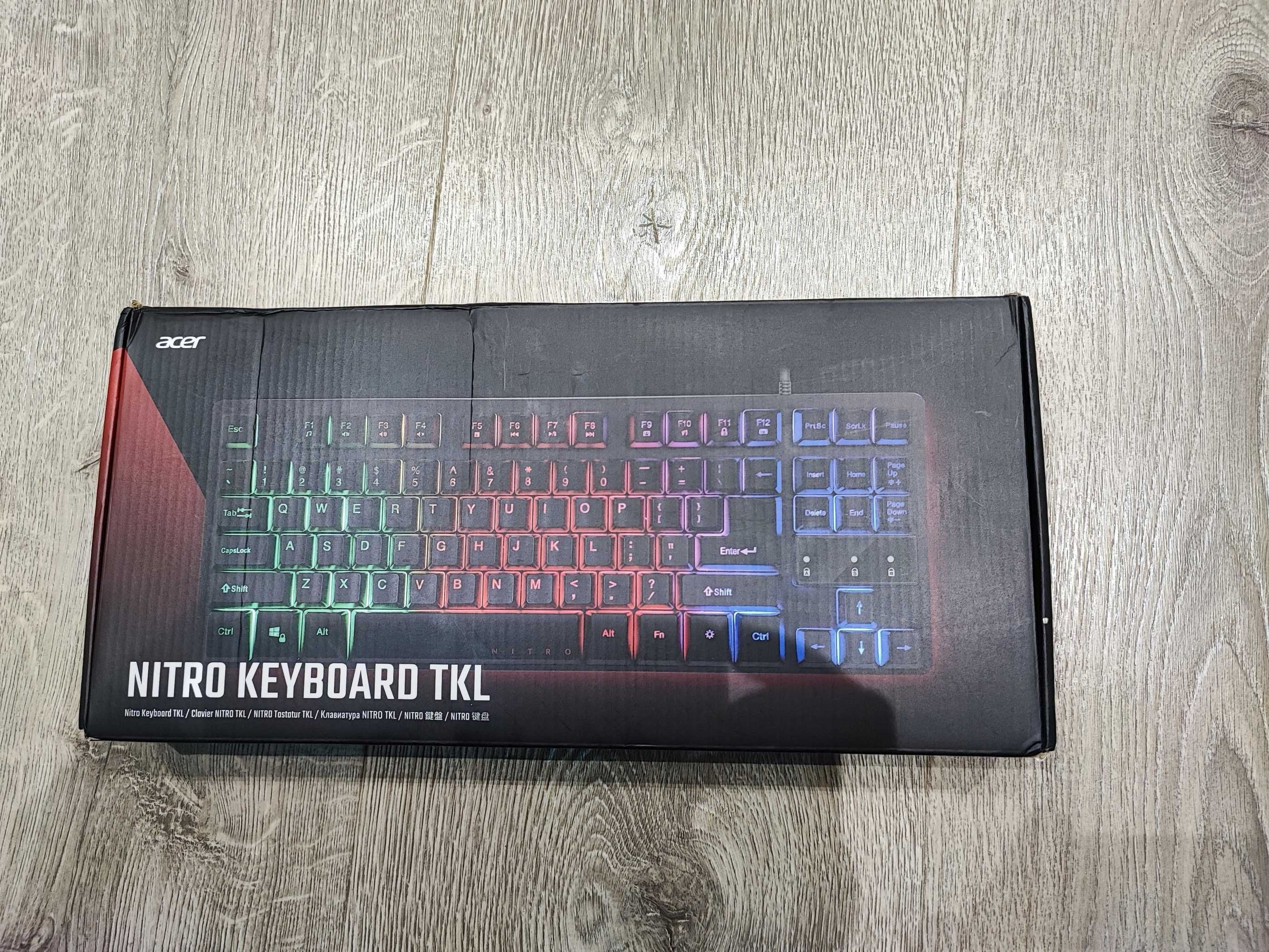 Klawiatura gamingowa membranowa ACER Nitro TKL NKW120 QWERTY