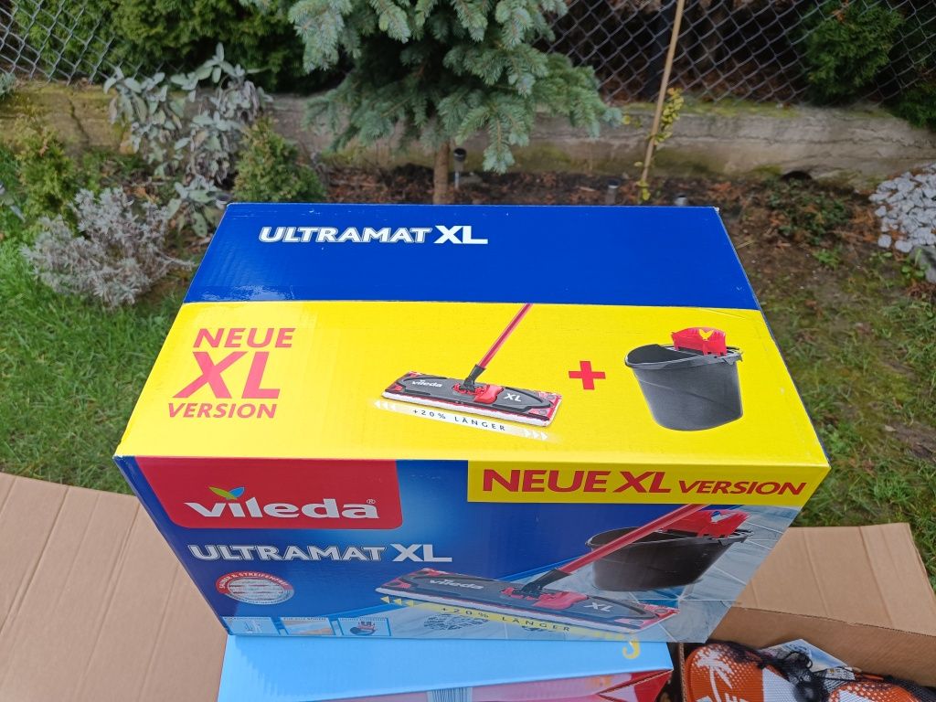 Vileda Ultramat XL zestaw Mop+ Wiadro NOWY