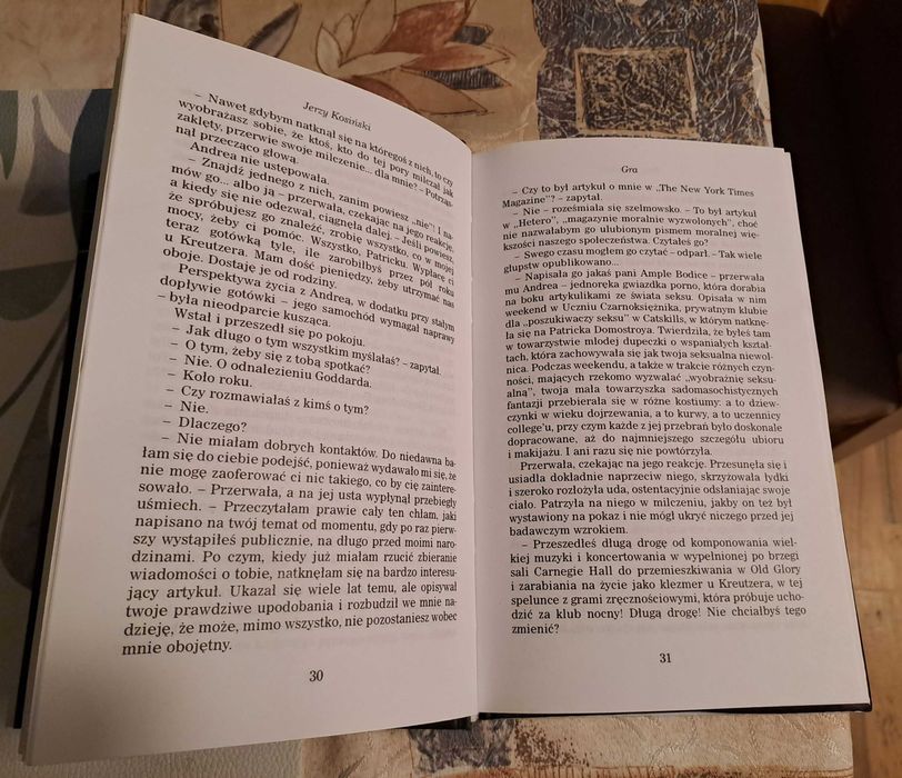 Jerzy Kosiński "Gra"