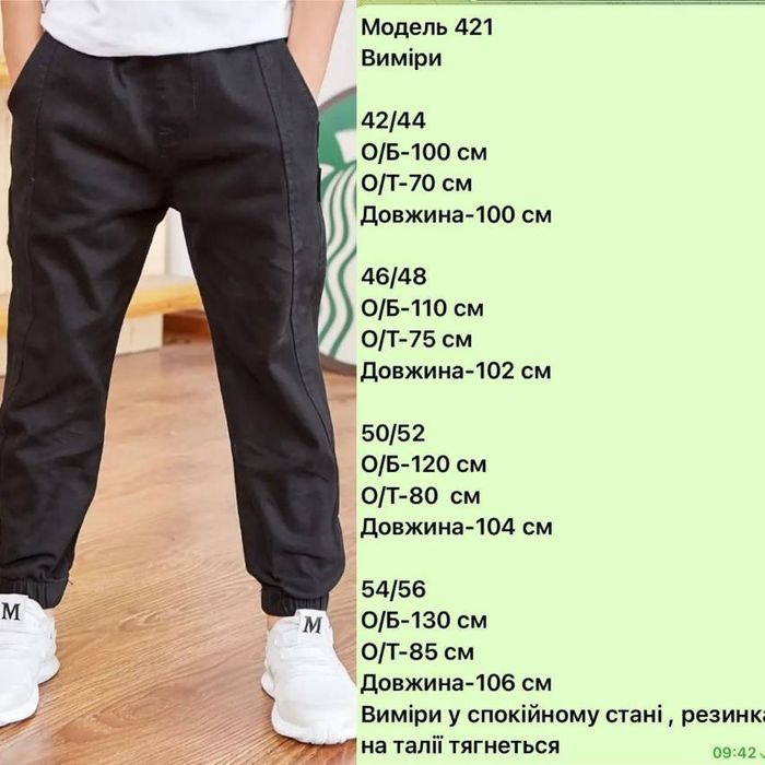 Джогери чоловічі розмір 50/52