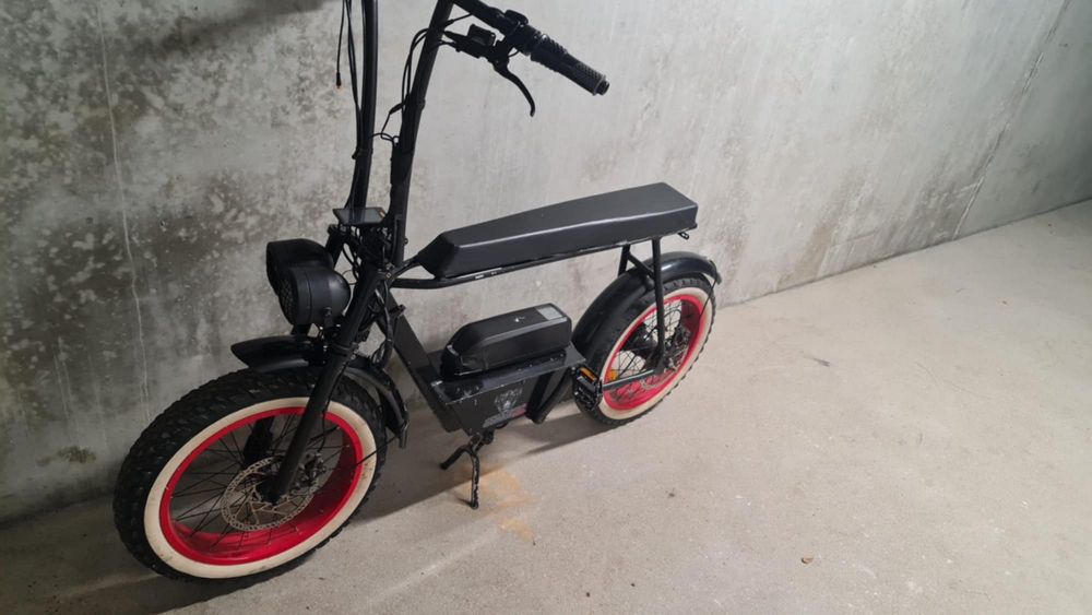 Fatbike urban legend gtr rower elektryczny