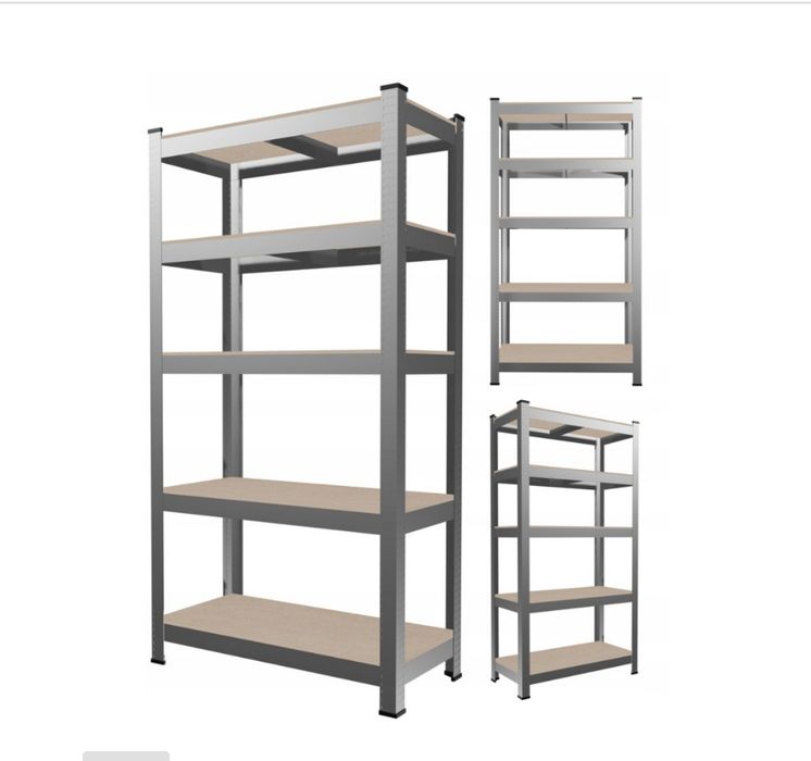 Regal magazynowy, garażowy metal.5 poziomów.