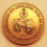 Medalha de Bronze Carros 75 Anos Automóvel Club de Portugal ACP 1978