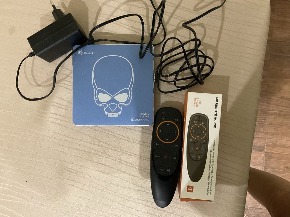 ТВ-бокс Beelink GT-King Pro + пульт Air Mouse (Android TV Box)