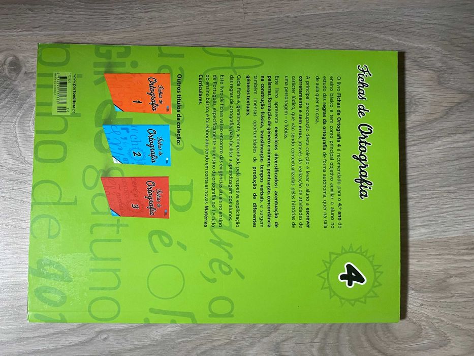 Fichas de Ortografia 40 ano - Porto Editora