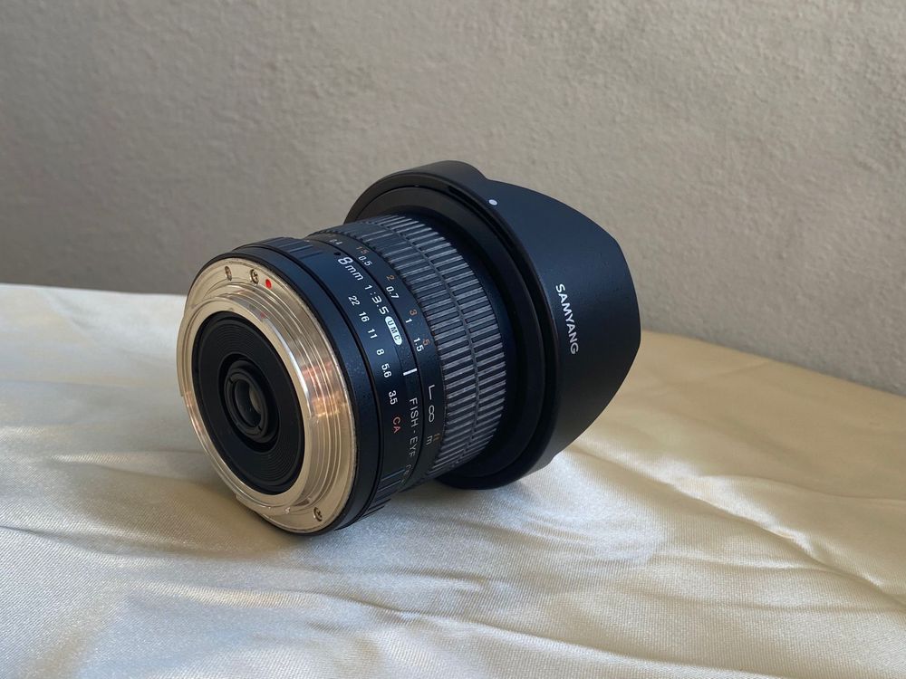 Samyang 8mm f/3.5 Fisheye CS II – Canon