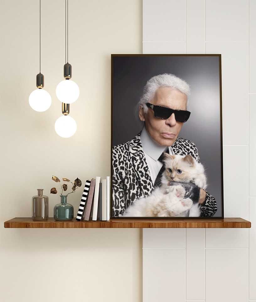 Plakat A3 Karl Lagerfeld