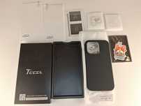Y013 Zestaw Czarny Case Etui 2x Szkło Hartowane iPhone 14 Pro