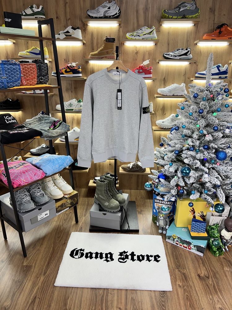 Світшот Stone Island Logo Patch Grey