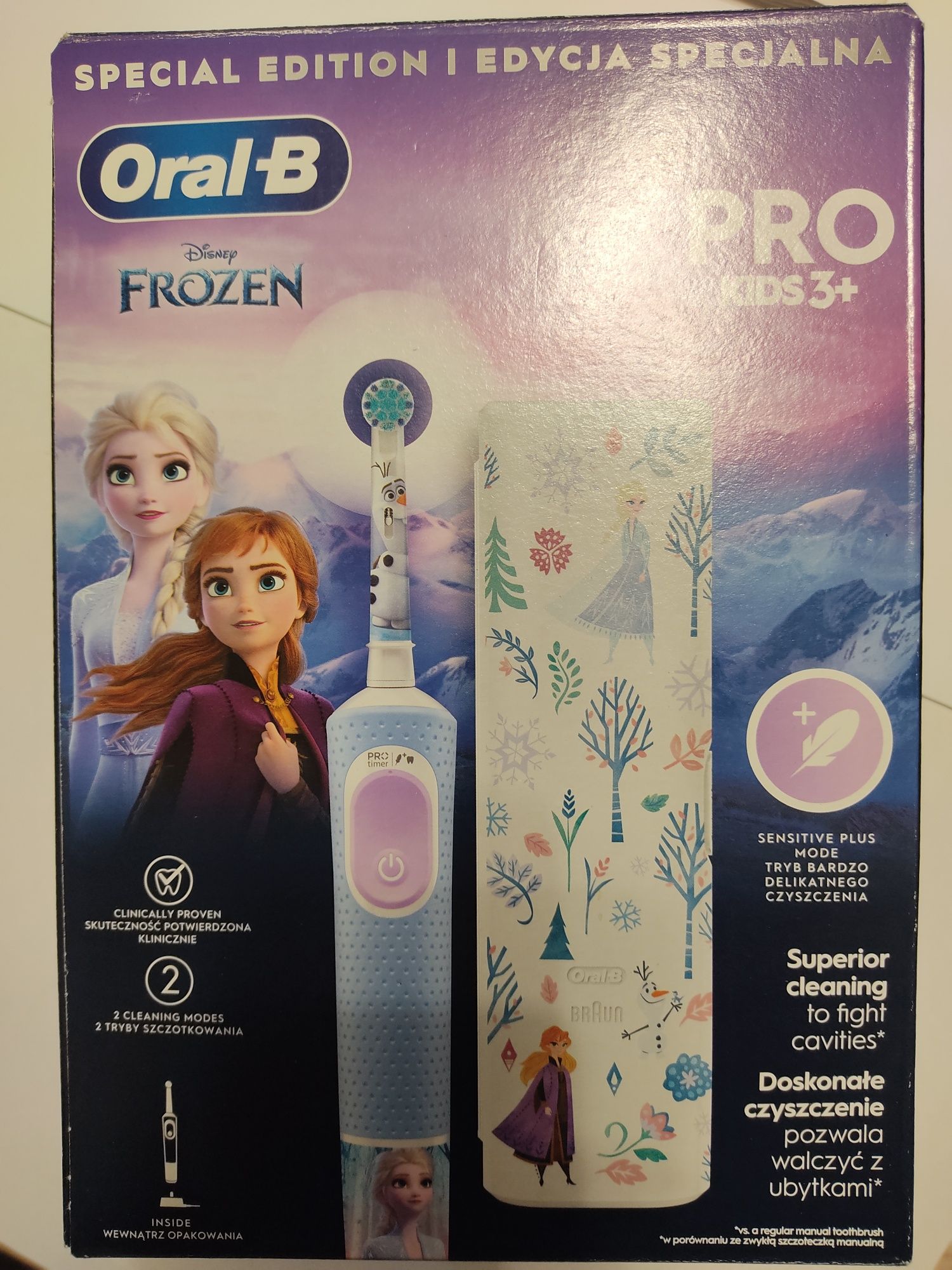 Акумуляторна (електрична) зубна щітка Oral-B pro Kids
