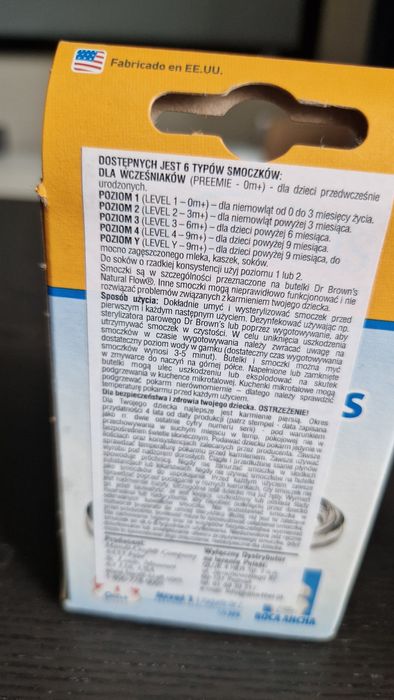 Smoczek do butelki dr. Brown's