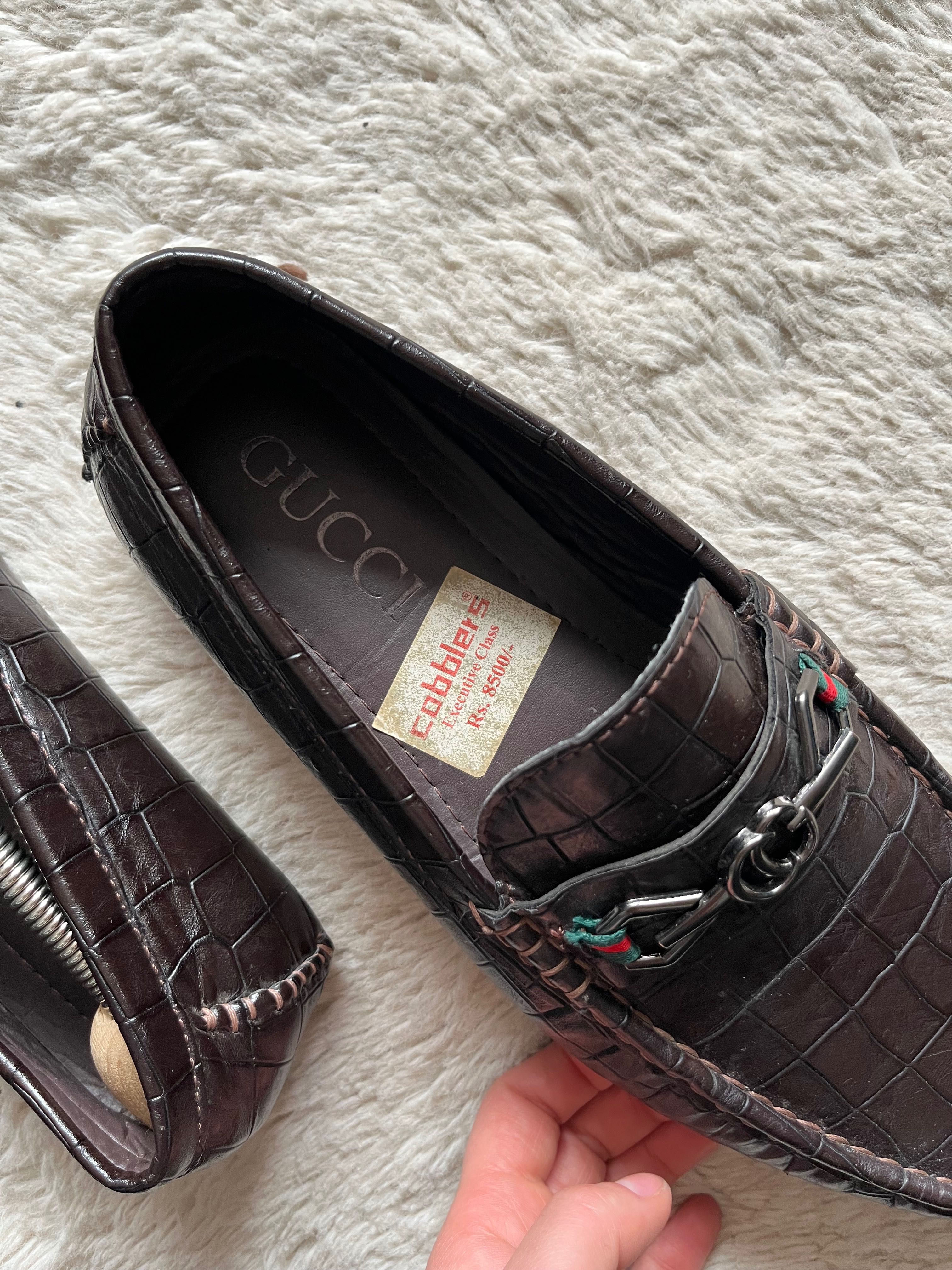 Buty GUCCI mokasyny trzewiki loafers