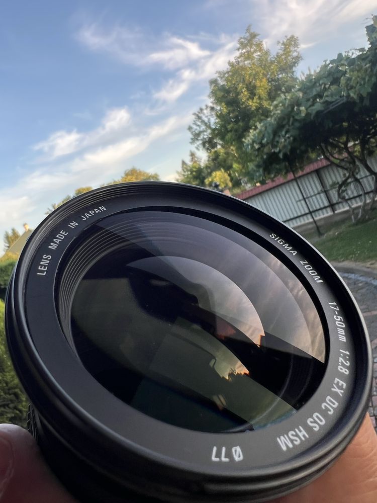 Nikon Sigma 17-50 2.8 DC EX HSM OS