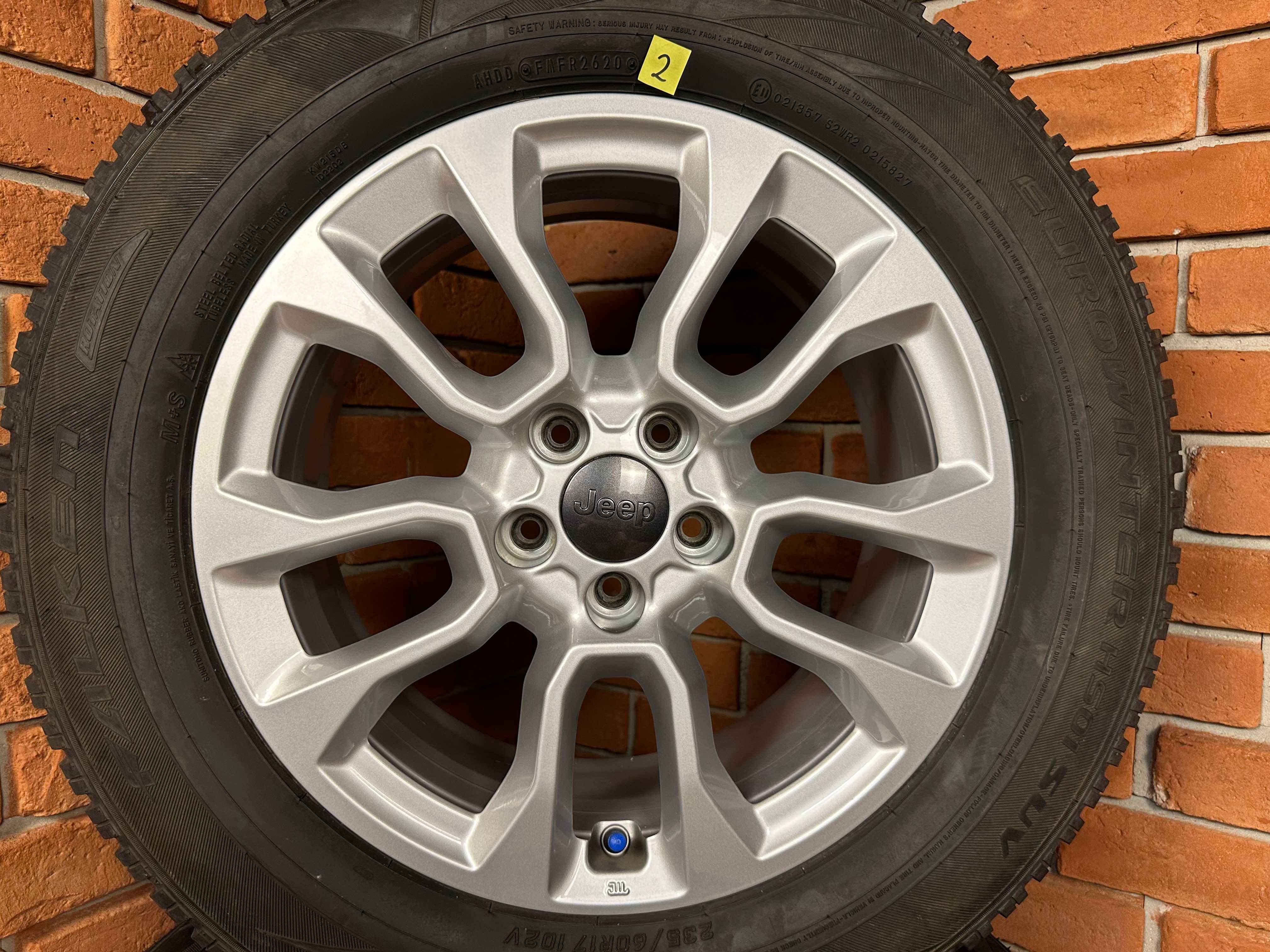 Koła Felgi 17 5x112 Jeep Compass II Zimowe 8mm