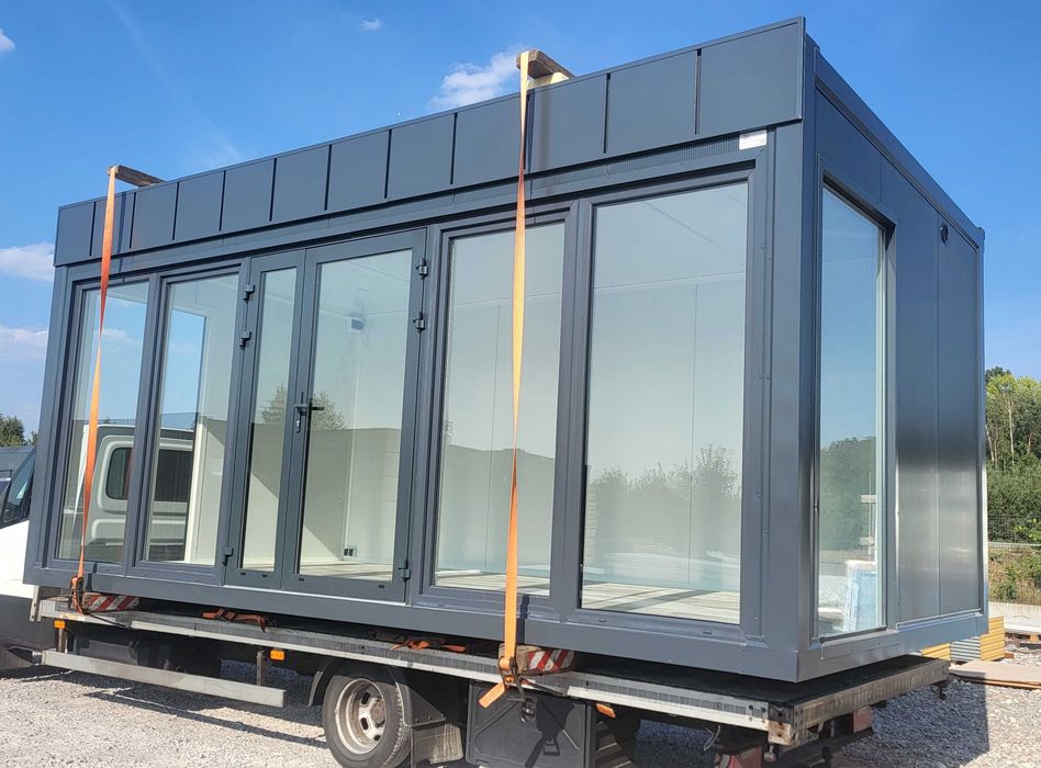 Kontener Handlowy Mieszkalny Pawilon Biurowy Usługowy 6x3 7x3 8x3 9x3