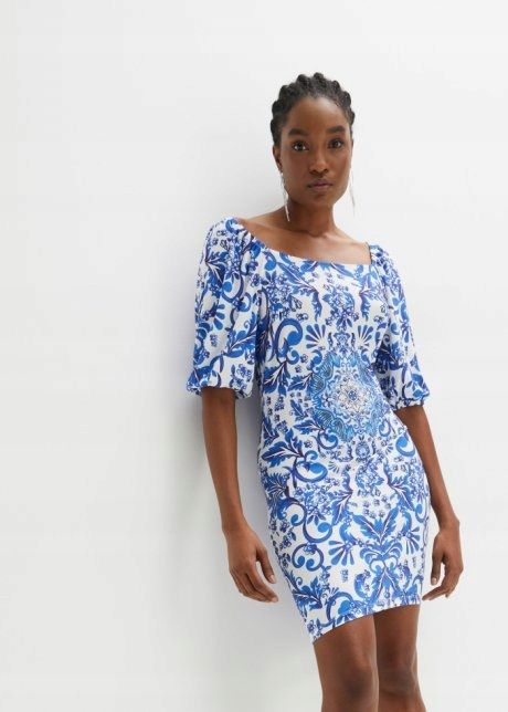 B.P.C sukienka wzorzysta mini r.44/46