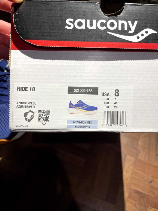 Sapatilhas Running Saucony Ride 18 - 41 (26cm)