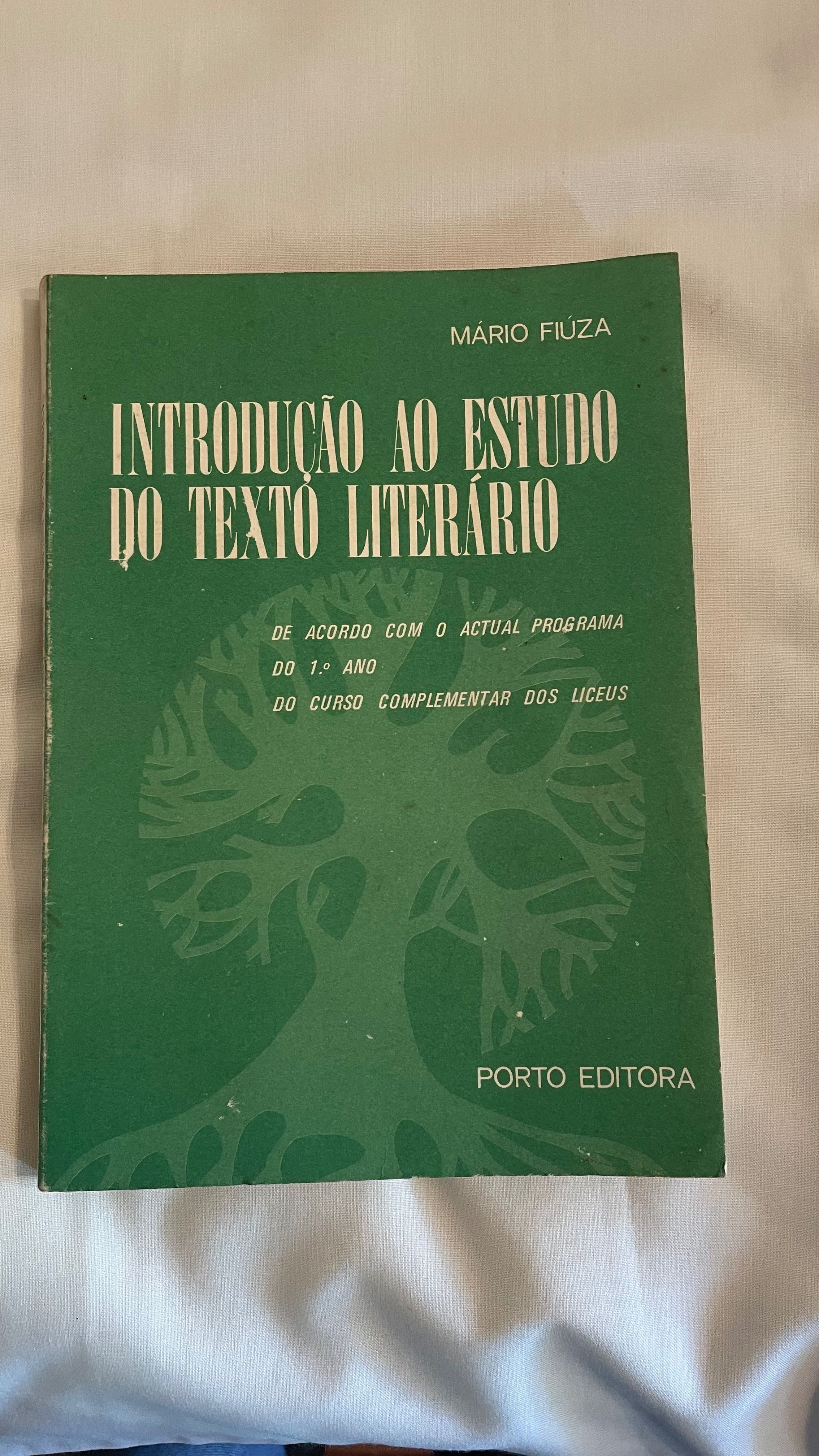 Livro Introdução Ao Estudo Do Texto Literário