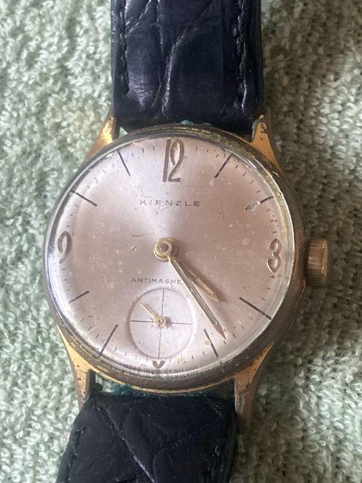 Sprawny stary zegarek Kienzle mechaniczny nakręcany