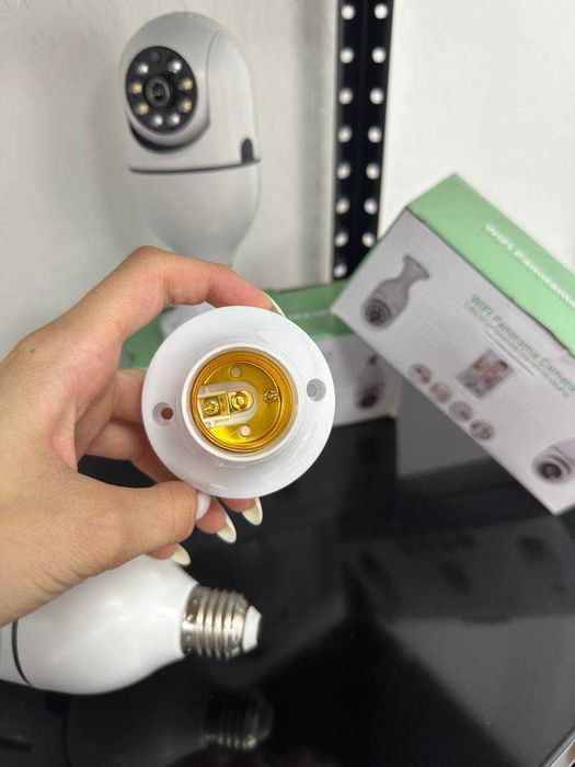 Камера видеонаблюдения с ДАТЧИКОМ движения и НОЧНОЙ съемкой! WI-FI.