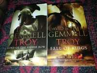 2 livros Troy de David Gimmel (INGLÊS)