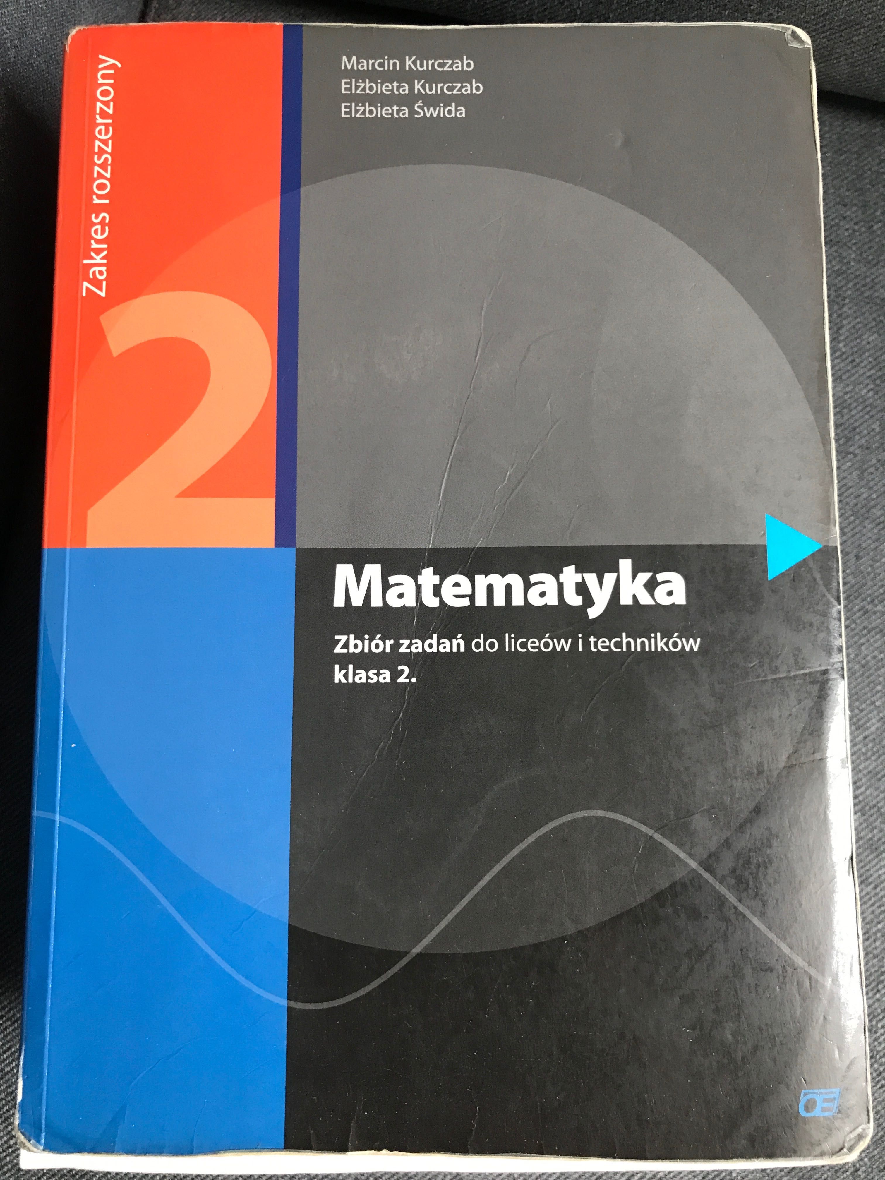 książki matematyka (podręcznik + zbiór zadań) 1 i 2 klasa