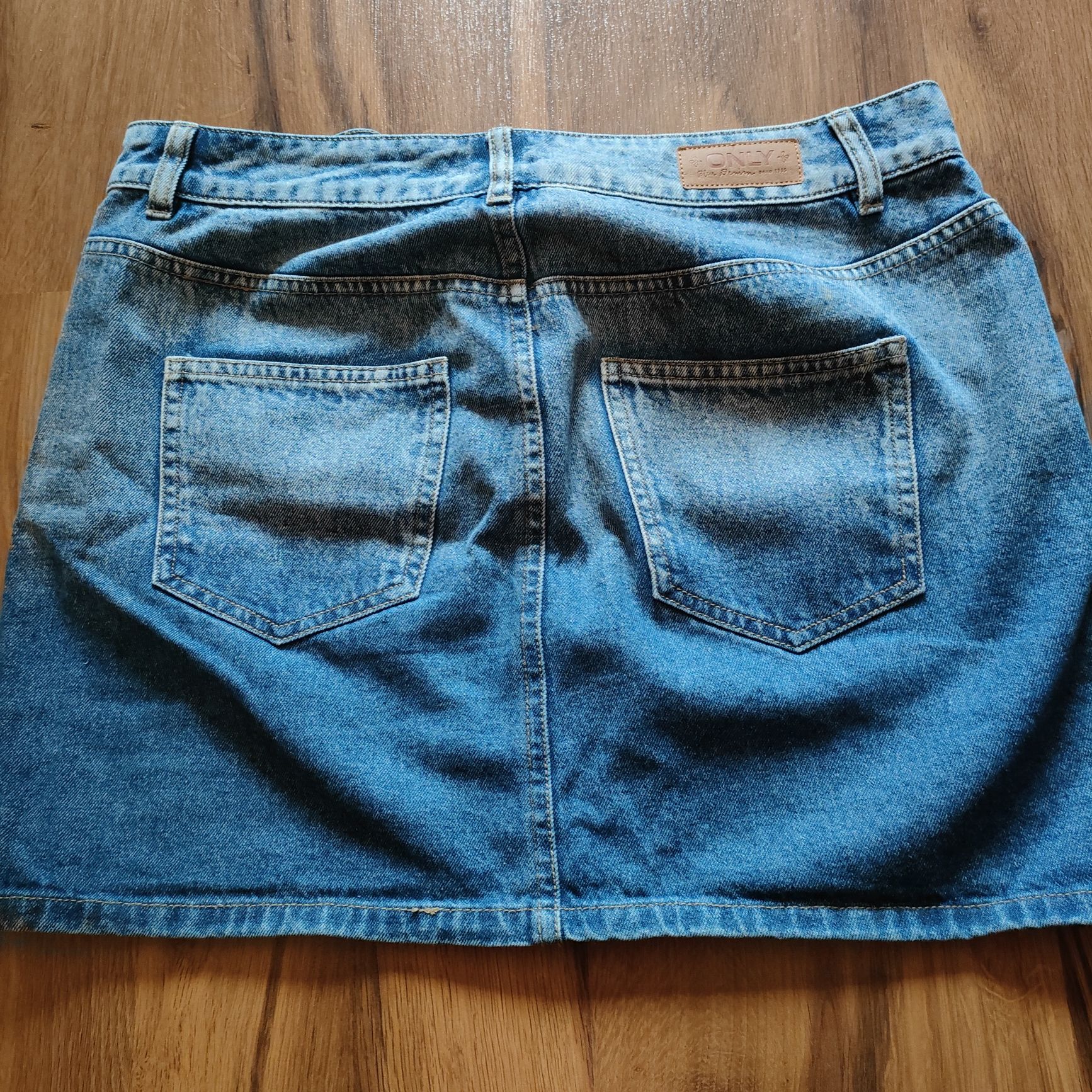 Mini spódnica jeansowa