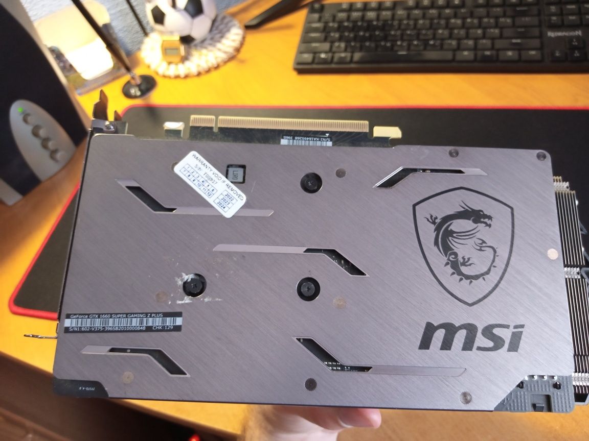 Видеокарта gtx 1660 super msi