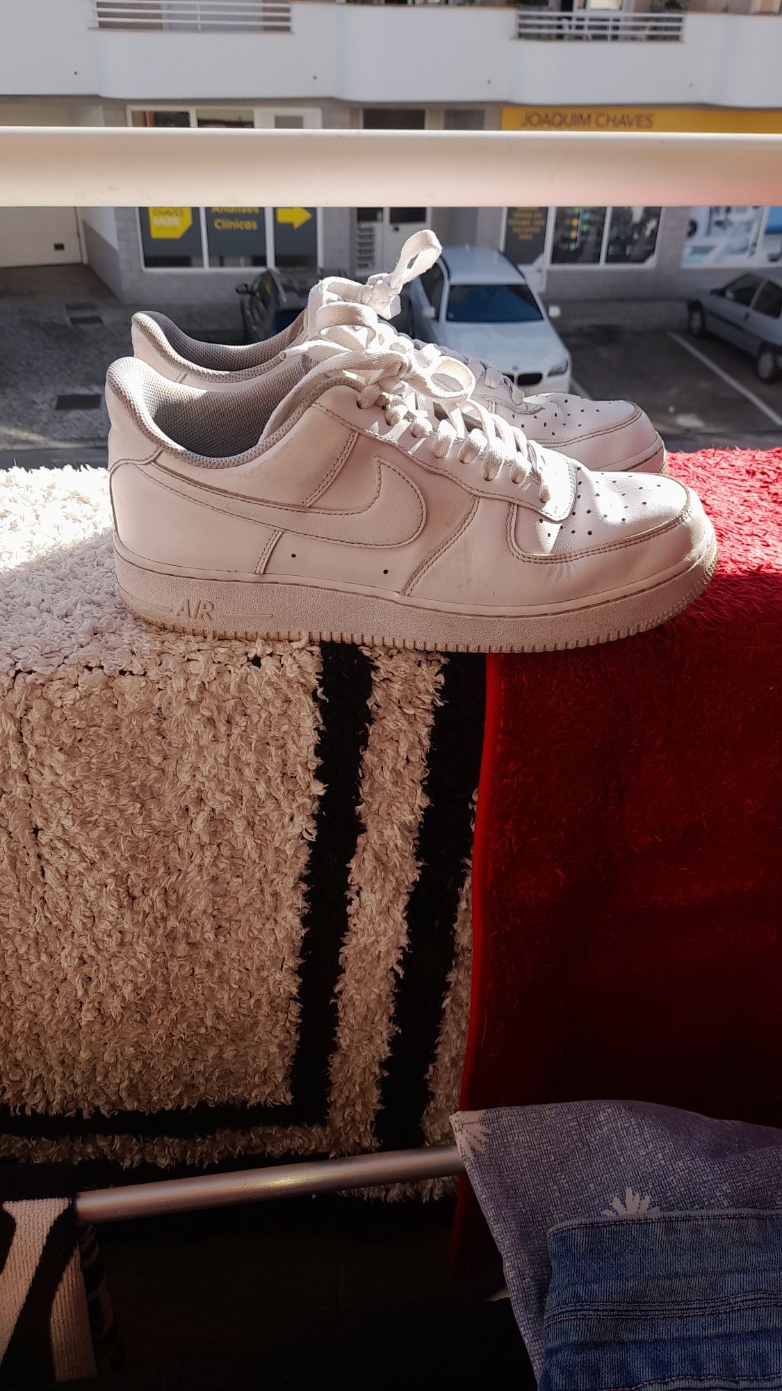 Sapatilhas nike  air force em muito bom estado
