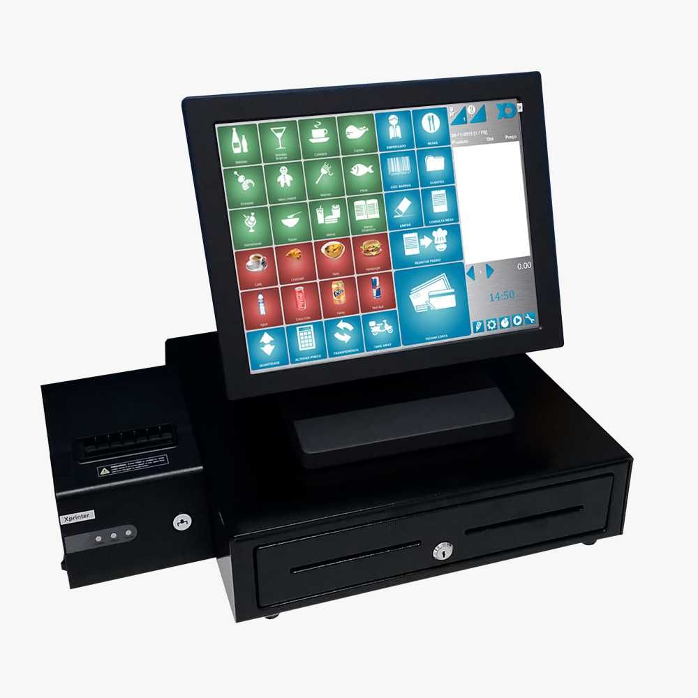 Equipamento POS Faturação Touch Screen