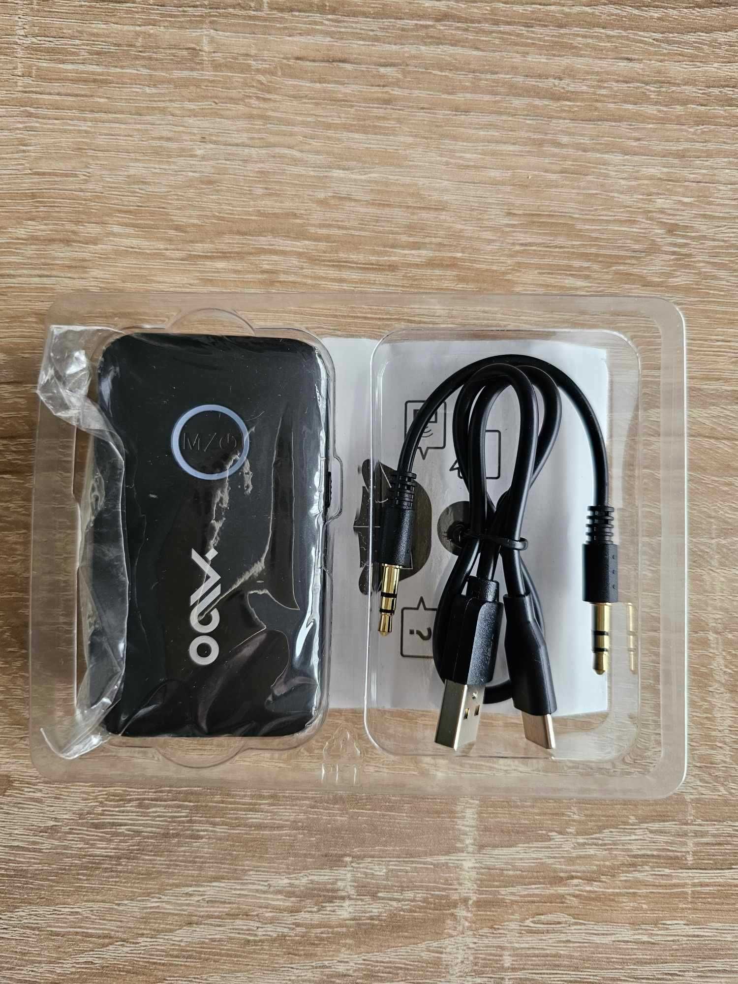 Adapter Bluetooth 5.3 YMOO B06T1Q1 nadajnik/ odb AUDIO MINIJACK 3,5mm