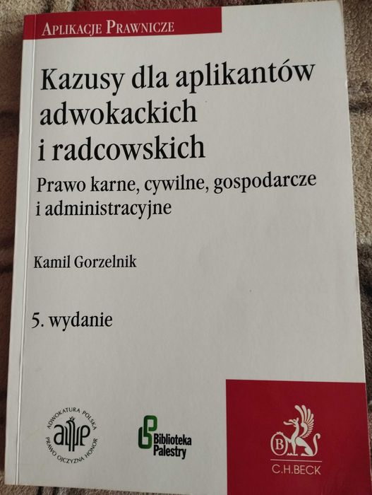Kazusy dla aplikantów adwokackich i radcowskich, K. Gorzelnik