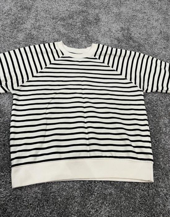 Світшот, кофта в полоску, теплий світшот