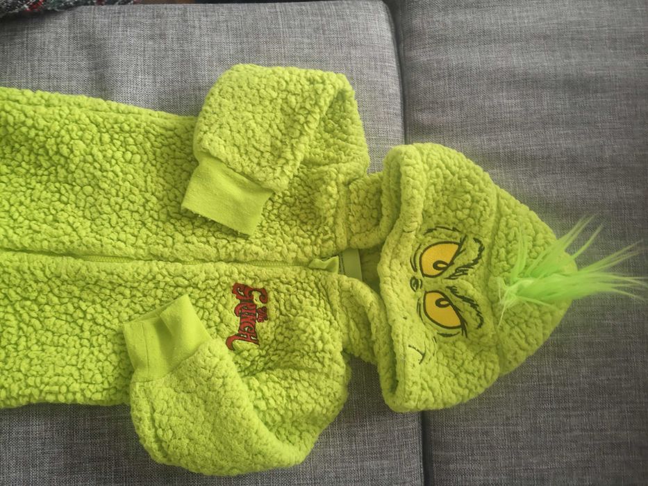 Kombinezon grinch świąteczny 92