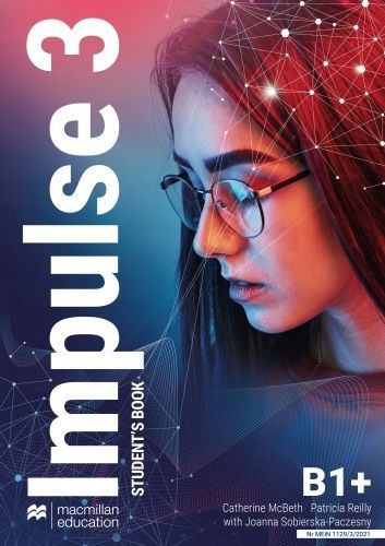 Impulse 3. (B1+.) Komplet Komplet podręcznik + ćwiczenia / Macmillan