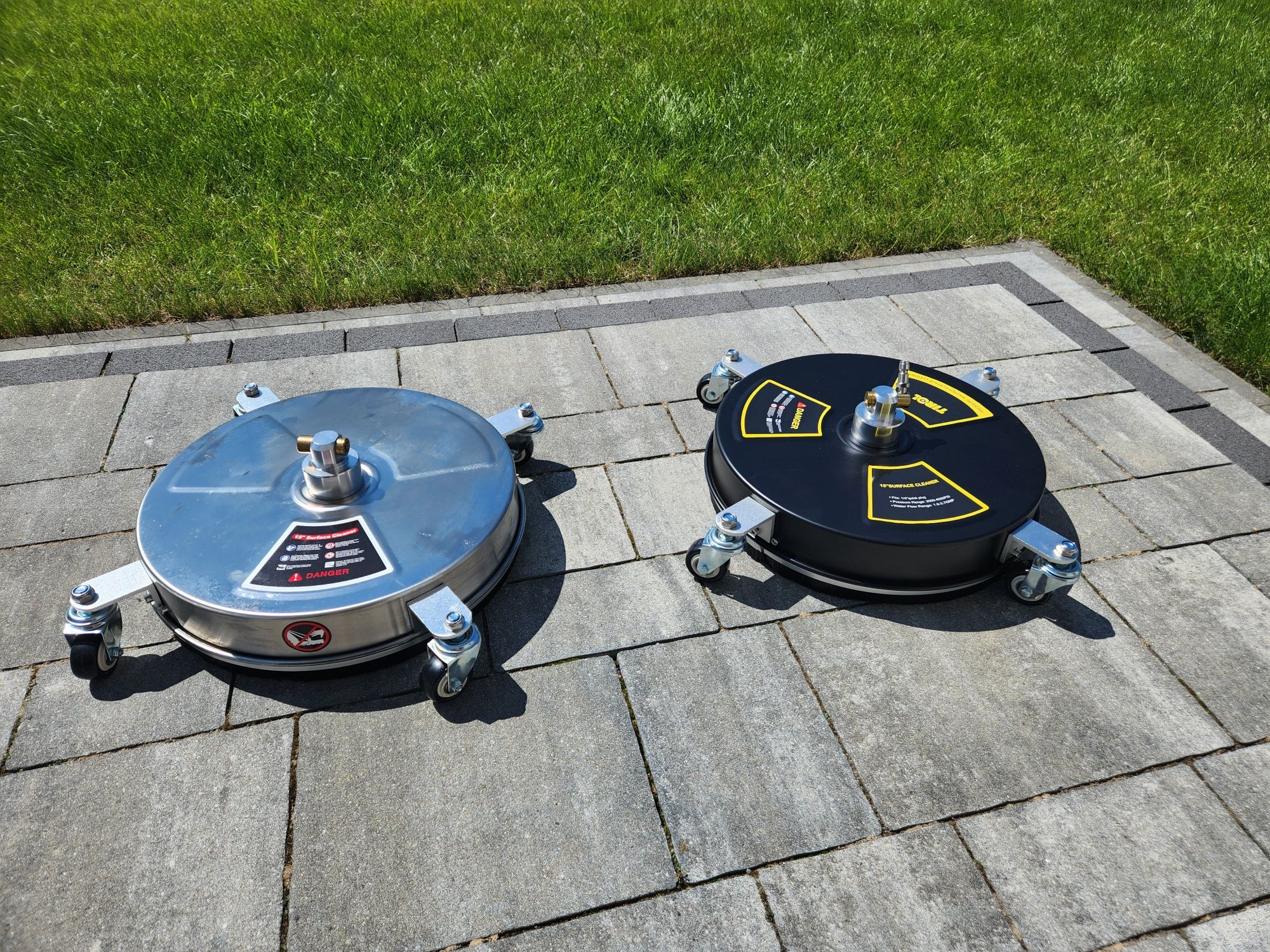 Szczotka/Platforma/Talerz do mycia kostki 15" - T-racer/Mosmatic
