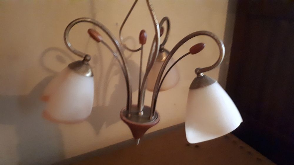 candeeiro 3 lampadas