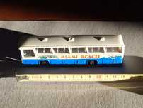 Majorette model autobusu Neoplan Miami Beach vintage