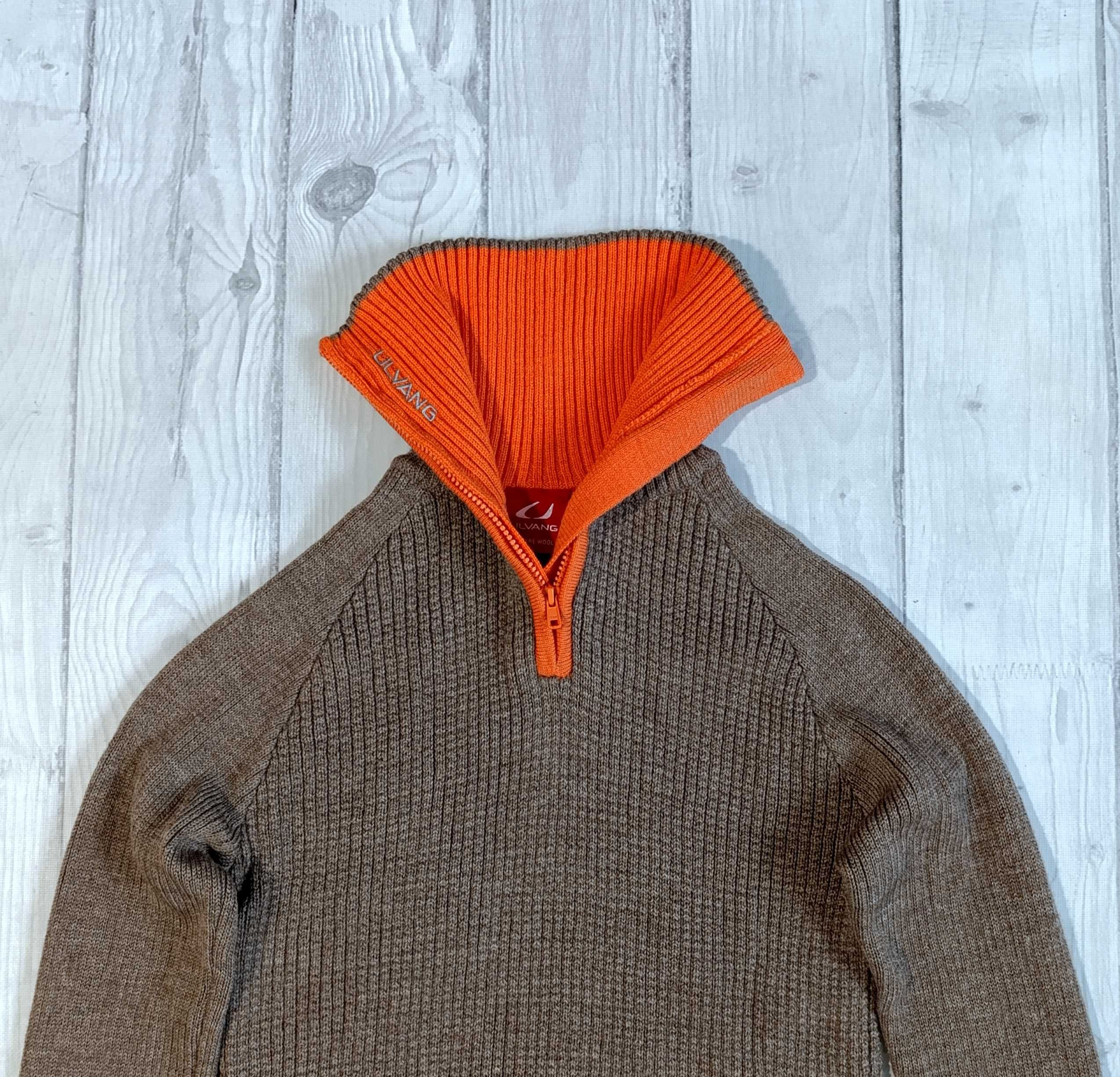 Sweter Ulvang wełna r. S