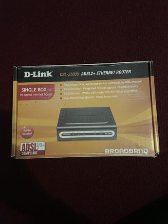 D-Link DSL-2500U Модем ADSL2+