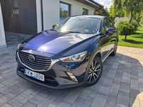 Mazda CX-3 Wyjątkowa konfiguracja, Najbogatsza Wersja, 150KM, BOSE, AWD, LPG, Hak