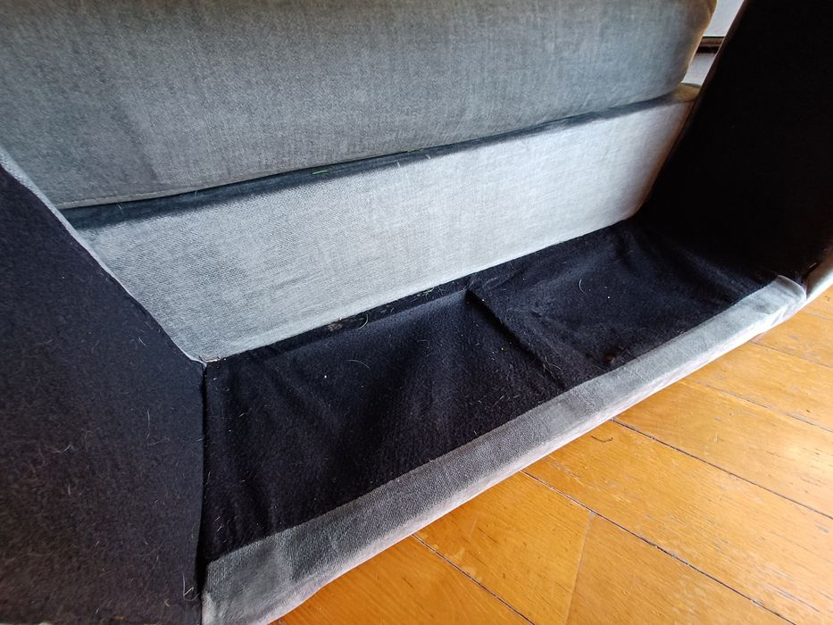 Puff de sofá cinzendo