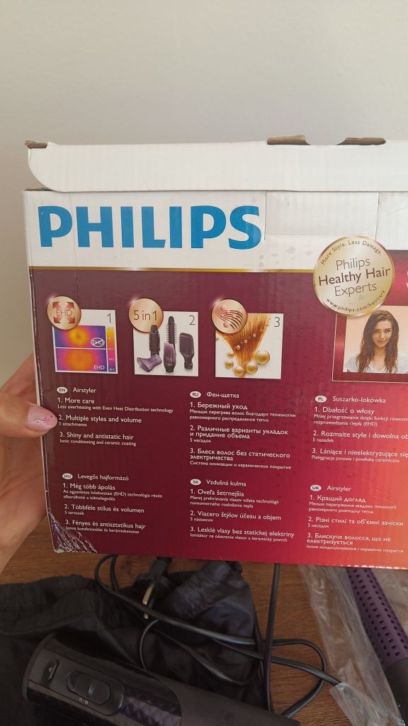 Lokówko suszarka Philips 4w1 pro care HP8656
