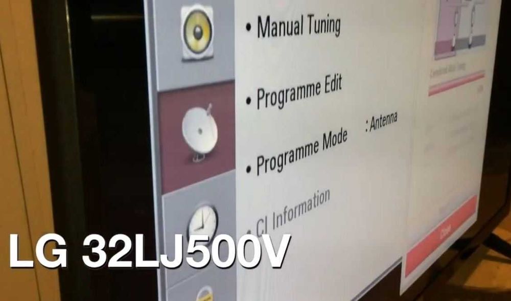 TV LG 32LJ500V 32" LED FullHD como nova